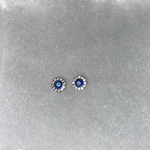 Evil eye studs
